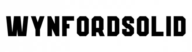 Wynford Solid  Fuentes Gratis Descargar