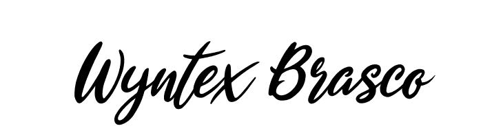 Wyntex Brasco  Fuentes Gratis Descargar
