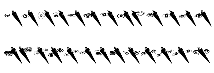 WysiwygBats Font LOWERCASE