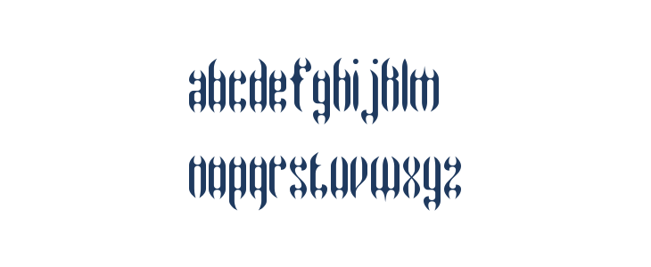 Wyvern Wings BRK Lowercase