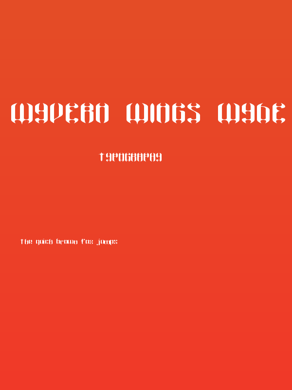 Wyvern Wings Wyde BRK Poster