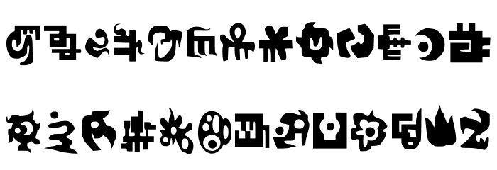 Wyvern's Soul Society Medium Font LOWERCASE