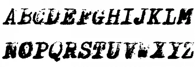 X-Classified Italic Шрифта ВЕРХНИЙ