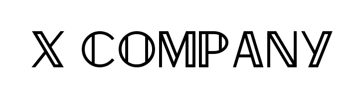 X Company  Скачать бесплатные шрифты