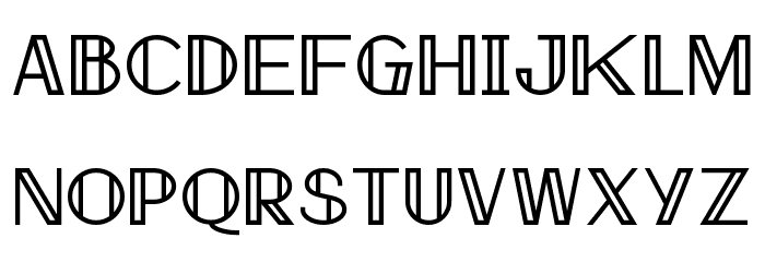 X Company Font LOWERCASE