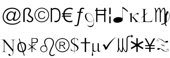 X-Cryption Light Font LOWERCASE
