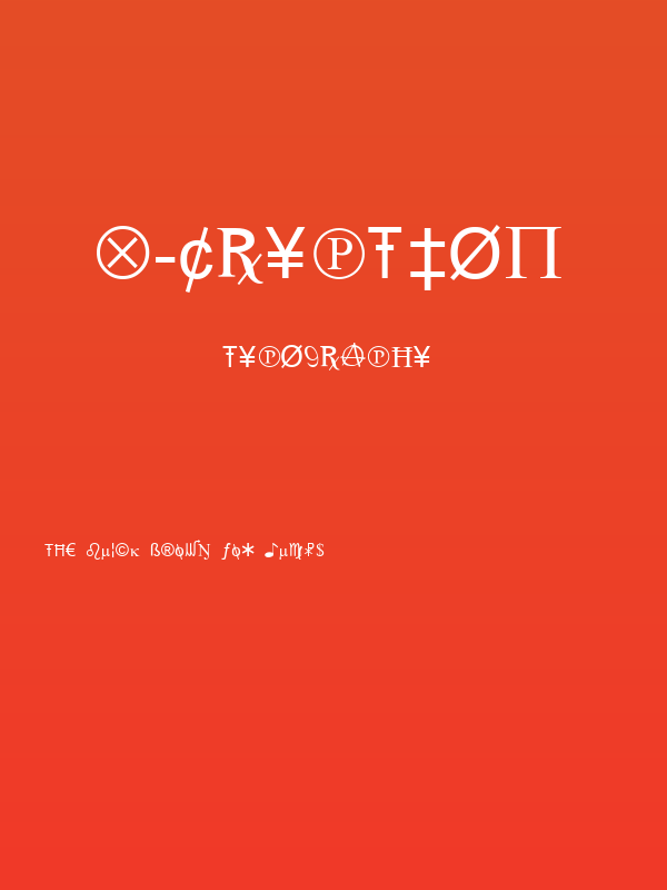 X-Cryption Poster