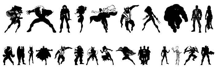X-Fighters Regular Font OTHER CHARS