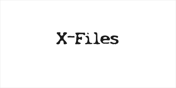 X-Files Logo