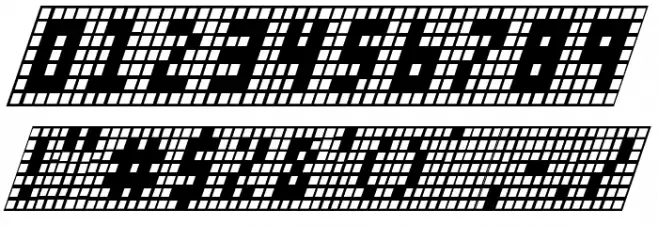 X-Grid Italic Fonte OUTROS PERSONAGENS