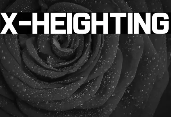 X-Heighting Example 3