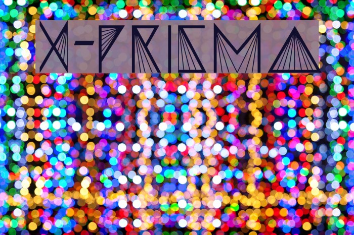 X-PRISMA Font examples