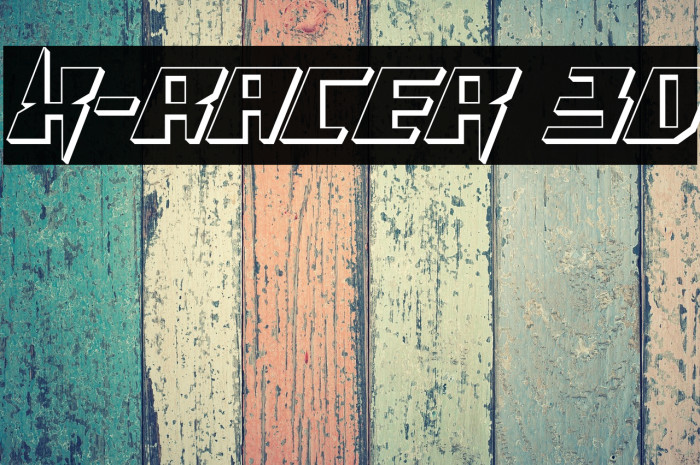 X-Racer 3D Example 1