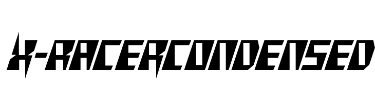 X-Racer Condensed  Free Fonts Download