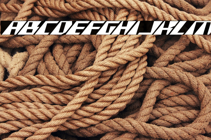 X-Racer Expanded Italic Example 1