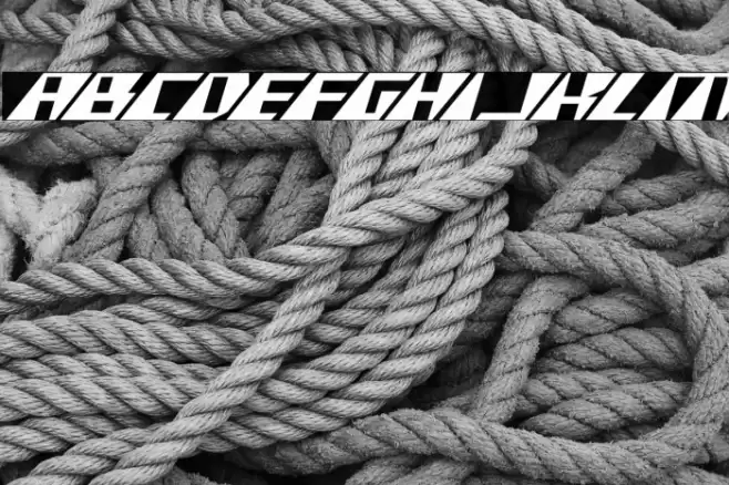 X-Racer Expanded Italic Font examples