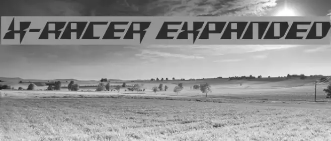 X-Racer Expanded Example 1