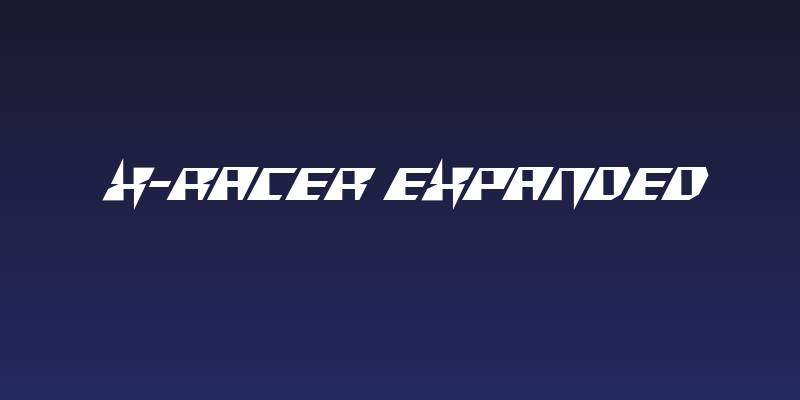 X-Racer Expanded Social Header