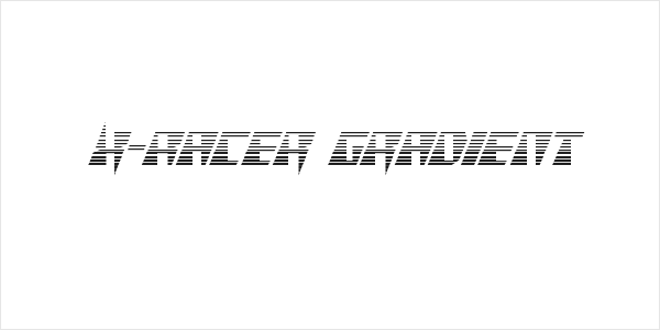 X-Racer Gradient Logo