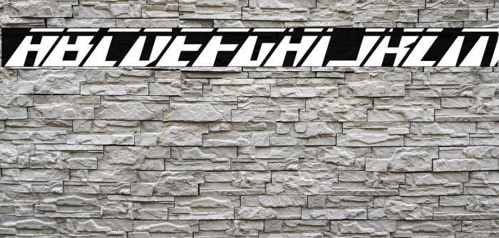 X-Racer Laser Italic Example 1