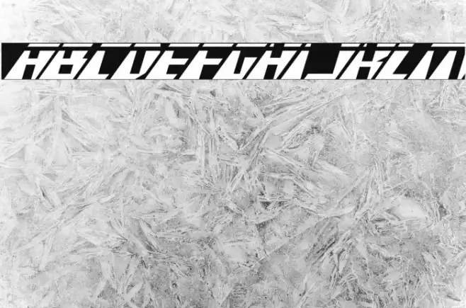 X-Racer Laser Italic Example 2