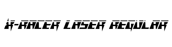 X-Racer Laser Regular لخطوط تنزيل