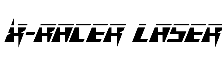 X-Racer Laser  Free Fonts Download