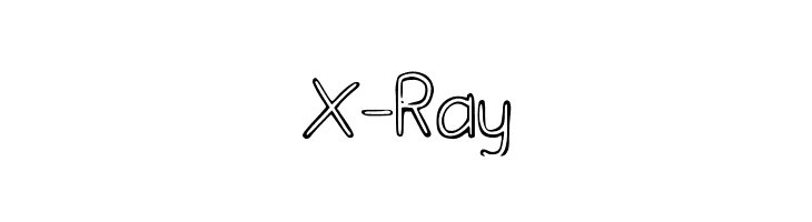 X-Ray Caratteri