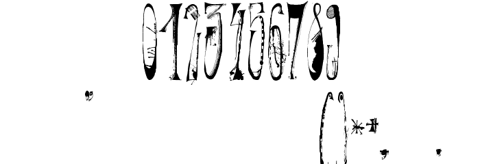 X-éntrica Font OTHER CHARS