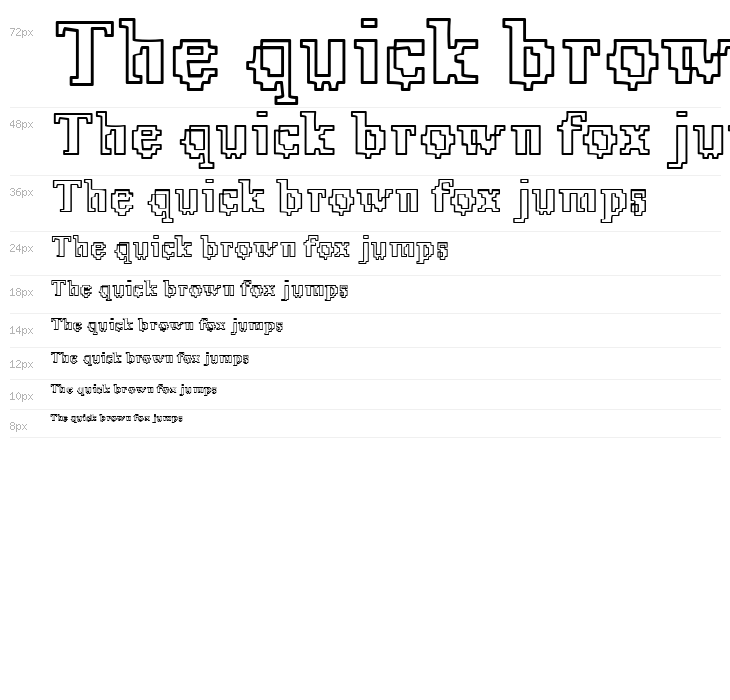 X51 Outline Waterfall