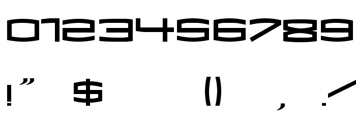 X979 Font OTHER CHARS
