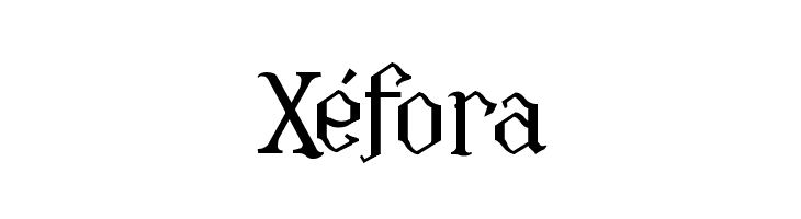 Xéfora  لخطوط تنزيل