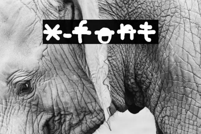 x-font Example 3