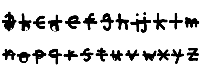 x-font Font LOWERCASE