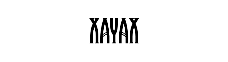 XAyax Font