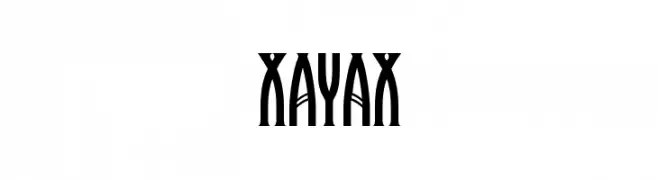 XAyax  フリーフォントのダウンロード