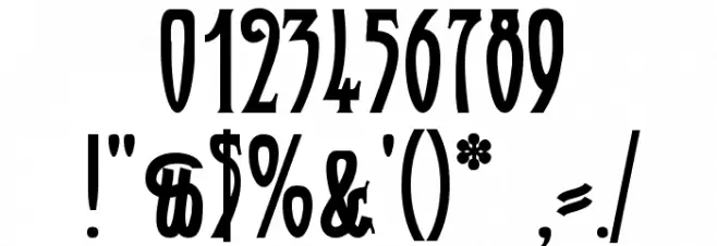 XAyax Font OTHER CHARS