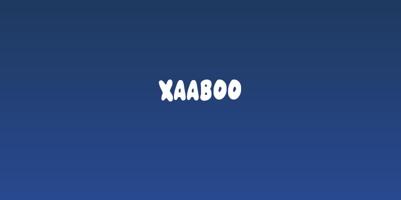 Xaaboo Social Header