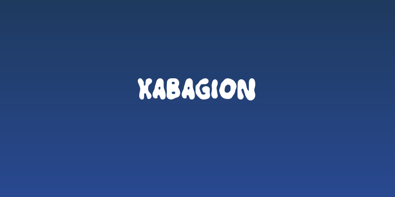 Xabagion Social Header