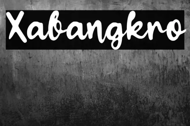 Xabangkro Example 1