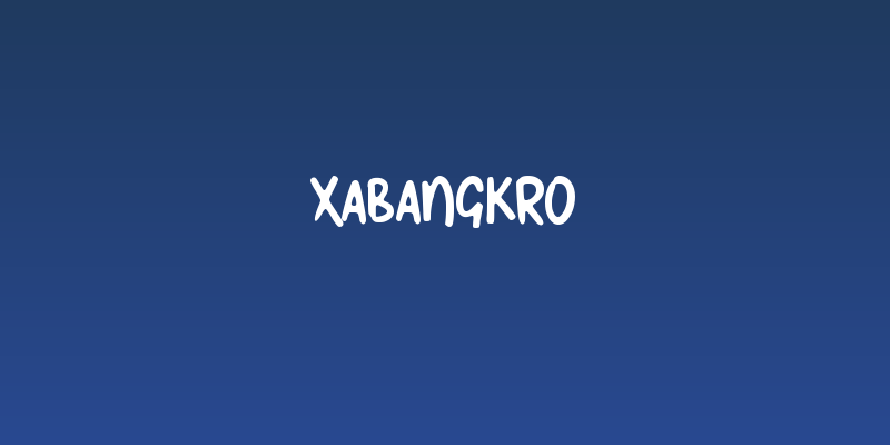 Xabangkro Social Header