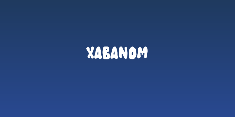 Xabanom Social Header