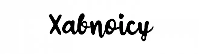 Xabnoicy  Free Fonts Download