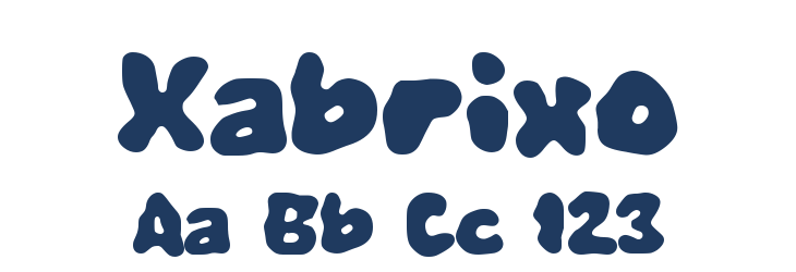 Xabrixo Font Preview