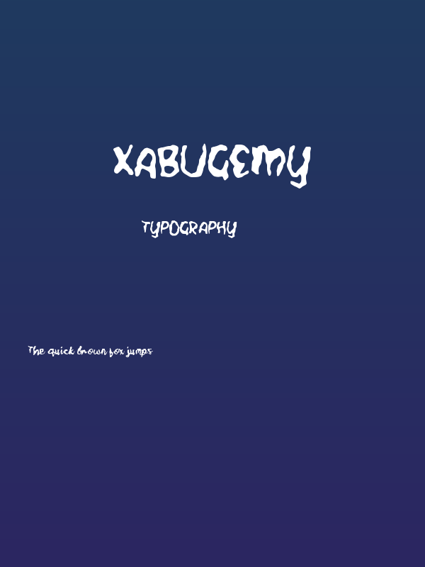 Xabugemy Poster