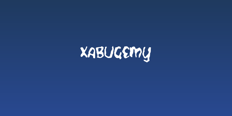 Xabugemy Social Header