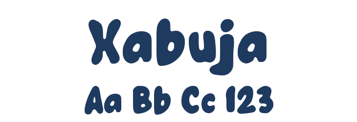 Xabuja Font Preview