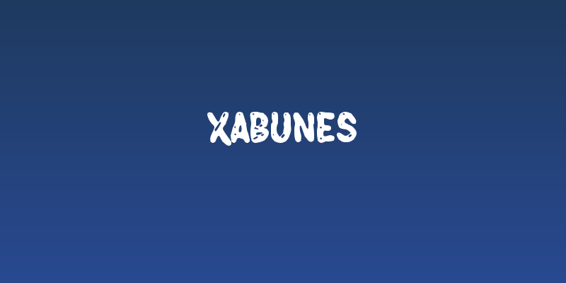 Xabunes Social Header