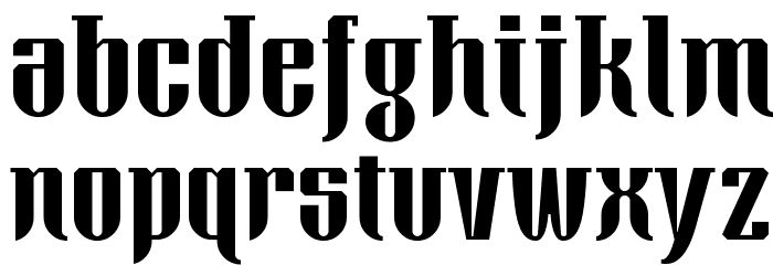 Xacose Font Litere mici