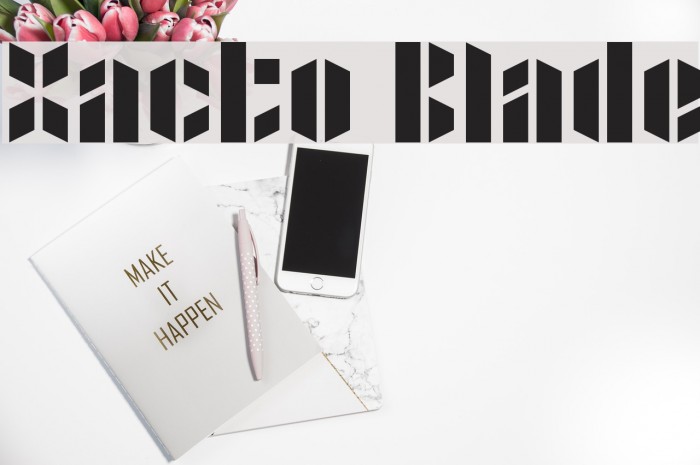 Xacto Blade Example 2